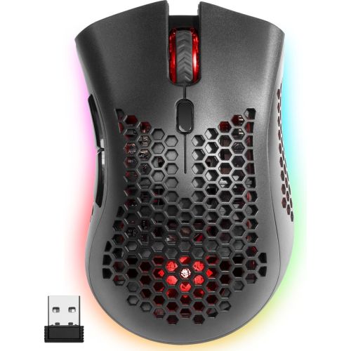 Defender GM-709L Warlock 52709 Wireless mouse for gamers with RGB backlighting (52709)