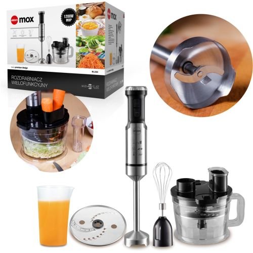 ELDOM Blender JAX, 1000 W, metal tip, speed regulation, turbo (BL230)