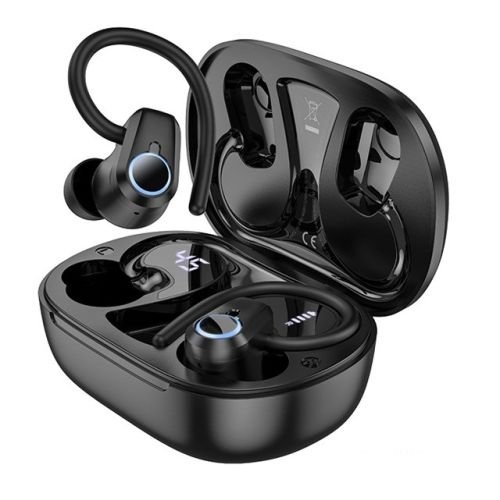 Hoco EQ8 Pure Joy Headset Wireless In-Ear Calls/Music Bluetooth Black (EQ8 black)