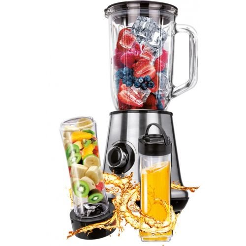 MPM MBL-15M blender 1 L Tabletop blender 450 W Stainless steel (MBL-15M)