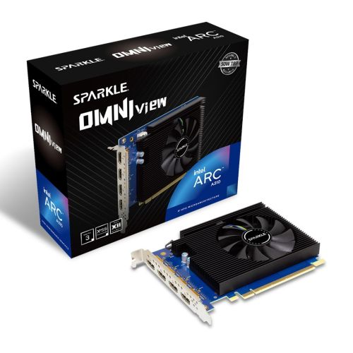 SPARKLE Intel Arc A310 Omni View 4GB graphics card (SA310F-4G)