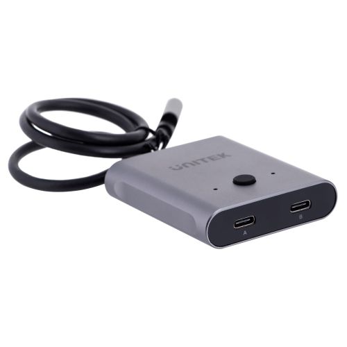 Unitek two-way Signal Switch USB-C, 2 in 1 out 4K (D1078A)