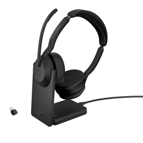 Jabra 25599-999-889 Headset/Wireless Headband Office/Call Center Bluetooth Charging cradle Black (25599-999-889)