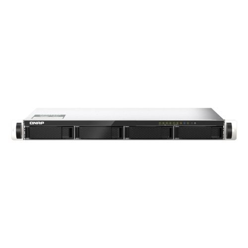 QNAP TS-435XEU NAS Rack (1U) Marvell CN9131 4 GB DDR4 0 TB QNAP QTS Black, Grey (TS-435XEU-4G)