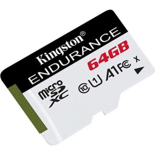 Kingston High Endurance 64 GB microSDXC white / black, UHS-I (U1), Class 10 (SDCE/64GB)