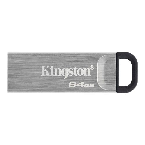 Kingston Technology DataTraveler Kyson USB flash drive 64 GB USB Type-A 3.2 Gen 1 (3.1 Gen 1) Silver (DTKN/64GB)