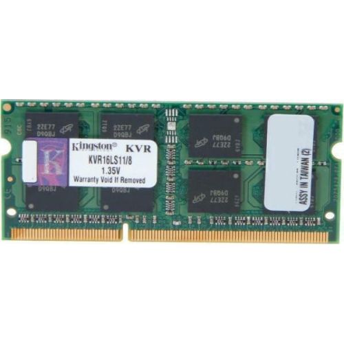 Kingston ValueRAM SO-DIMM 8 GB DDR3-1600 KVR16LS11 / 8, low voltage  (KVR16LS11/8)