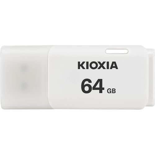 Kioxia TransMemory U202 USB flash drive 64 GB USB Type-A 2.0 White (LU202W064GG4)