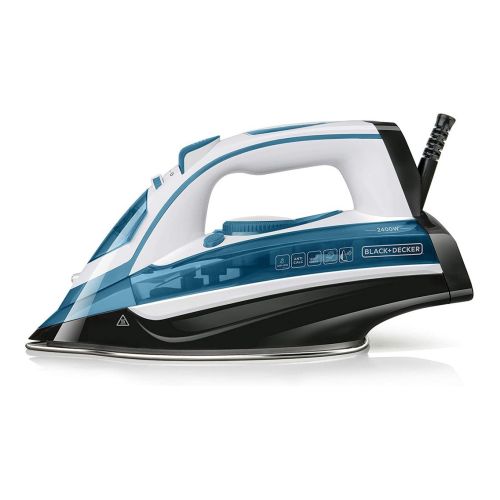 Steam iron Black+Decker BXIR2402E (2400W; white) (ES9180130B)