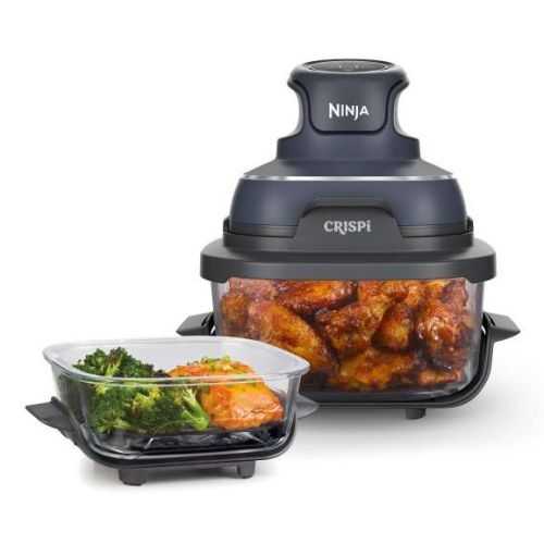 Ninja CRISPi Single 3.8 L 1700 W Hot air fryer Blue, Grey, Transparent (FN101EUGY)