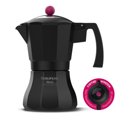 Taurus Black Moments 3 Moka pot (984084000)