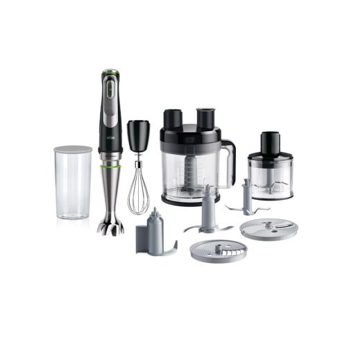 Braun MultiQuick 9 MQ 9195XLI 2 L Immersion blender 1200 W Black, Stainless steel (MQ9195XLI)