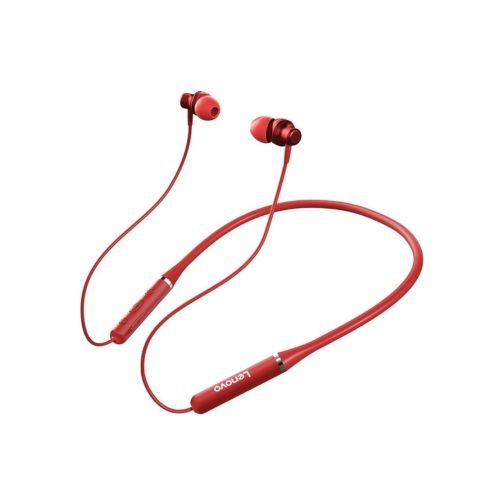 Lenovo HE05 wireless headphones, Bluetooth, in-ear, red (HE05RED)
