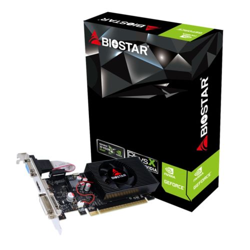Biostar VN7313TH41 graphics card NVIDIA GeForce GT 730 4 GB GDDR3 (VN7313TH41)