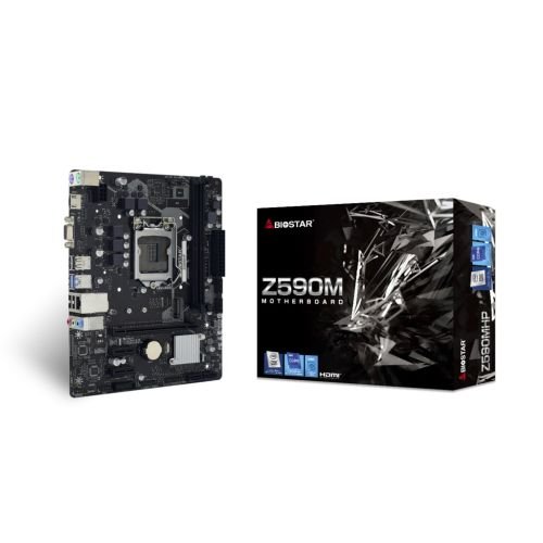 Biostar Z590 VALKYRIE Intel Z590 LGA 1200 (Socket H5) ATX (Z590MHP)