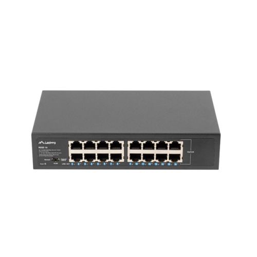 Lanberg Switch RSGE-16 Rack 10"/19"  (16-port 1Gb) (RSGE-16)