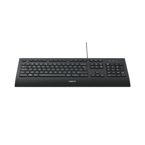 Logitech K280e keyboard USB QWERTY US International Black (920-005217)