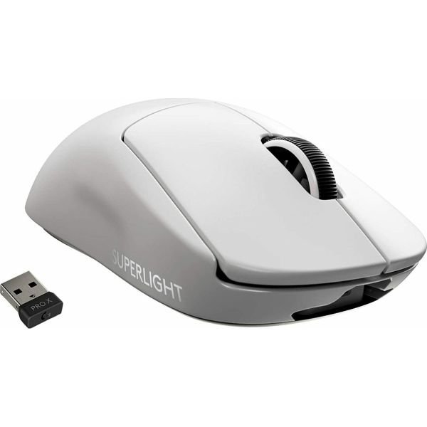 Logitech PRO X SUPERLIGHT white, hero sensor (910-005942) Logitech PRO X SUPERLIGHT white, hero sensor (910-005942)