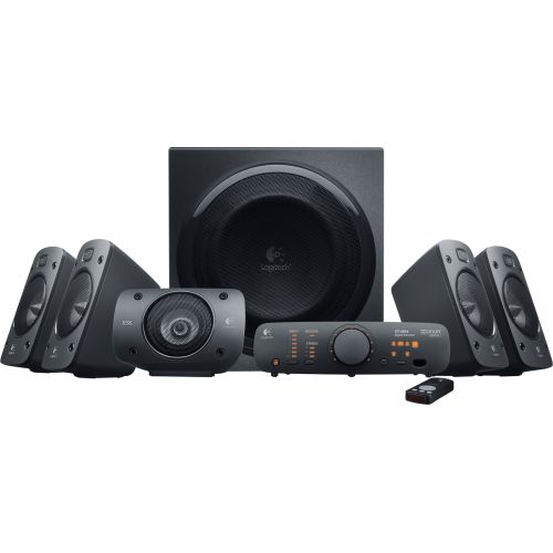 Logitech Speaker System Z906 black, thx-certified, retail  (980-000468)