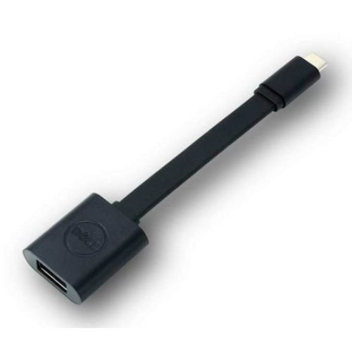 DELL USB-C - USB-A 3.0 USB cable 0.131 m Black (470-ABNE)