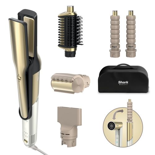 Shark HD6051SEU hair styling tool Multistyler Airflow Gold 1500 W 2.44 m (HD6051SEU)