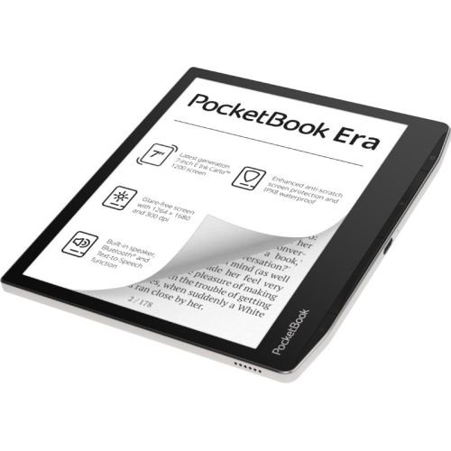 PocketBook 700 Era Silver e-book reader Touchscreen 16 GB Black, Silver (PB700-U-16-WW)