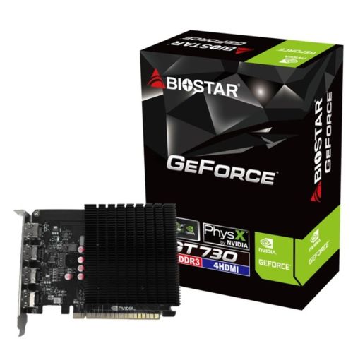 Biostar GT 730 4GB 4xHDMI graphics card (VN7313TG46)