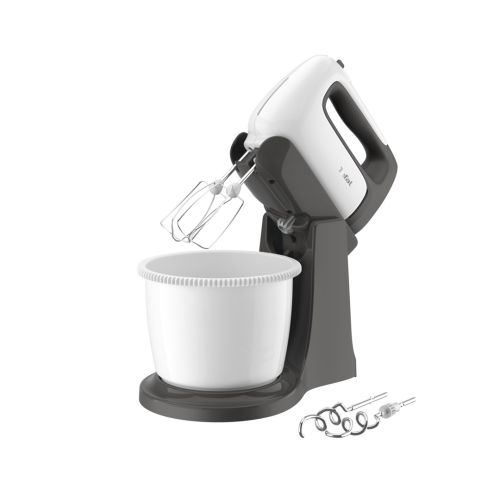 Tefal Prep'Mix+ HT4641 Stand mixer 500 W Grey, White (HT464138)