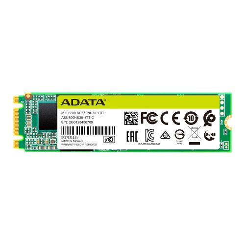 ADATA Ultimate SU650 M.2 1000 GB Serial ATA III 3D NAND (ASU650NS38-1TT-C)