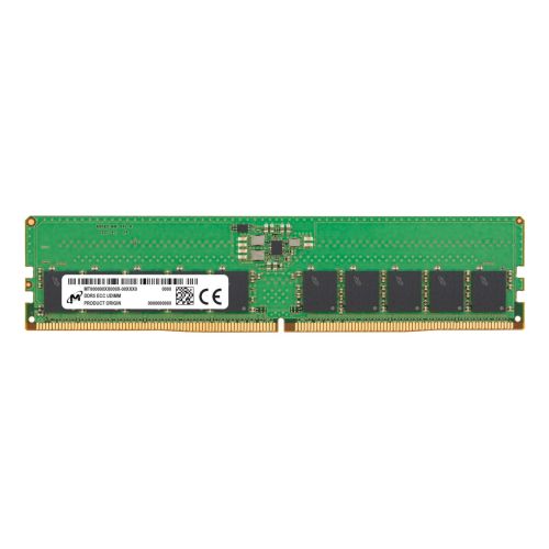 Micron RDIMM 32GB DDR5 1Rx4 6400MHz PC5-51200 ECC REGISTERED MTC20F1045S1RC64BR (MTC20F1045S1RC64BR)