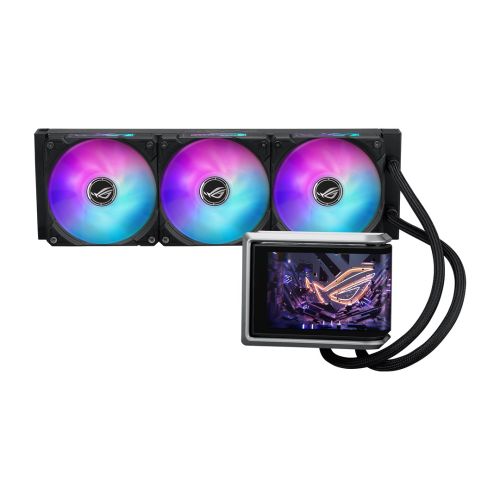 Asus ROG RYUO IV 360 ARGB - all-in-one water cooling, 12 cm (black) (90RC01N1-B0EAY0)