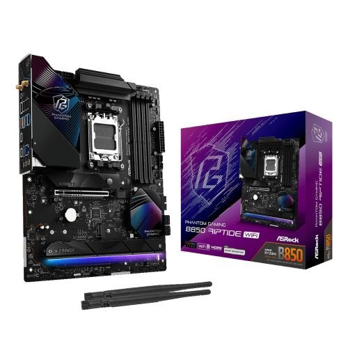 Asrock Phantom Gaming B850 Riptide WiFi AMD B850 Socket AM5 ATX (B850 RIPTIDE WIFI)