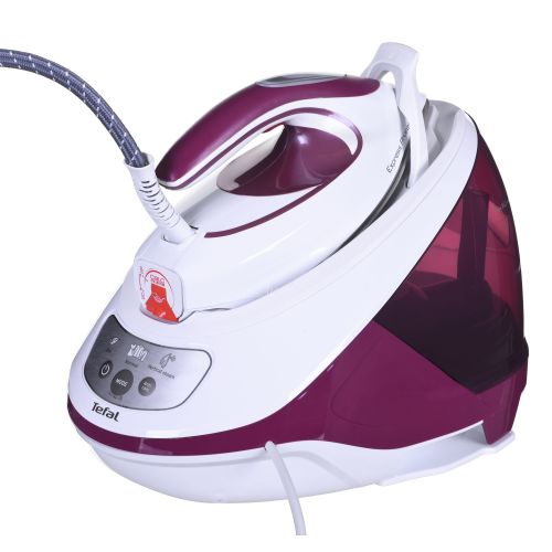 Tefal Express Protect SV9201E0 steam ironing station 2800 W 1.8 L Durilium AirGlide Autoclean soleplate Purple, White (SV9201E0)