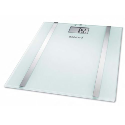 Medisana Ecomed BS-70E Electronic personal scale Rectangle Transparent,White (BS-70E)