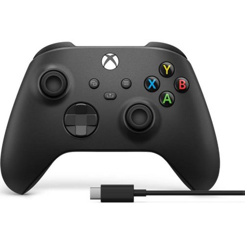 Microsoft Xbox Wireless Controller black, carbon black, incl. USB-C cable  (1V8-00002)