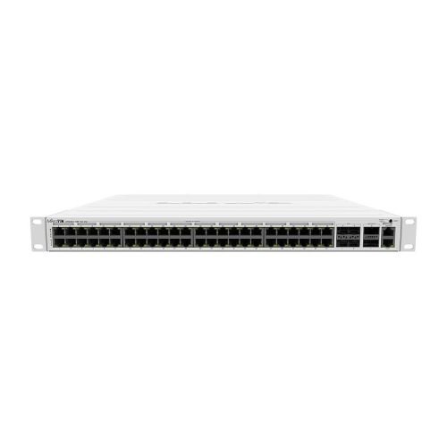 Mikrotik CRS354-48P-4S+2Q+RM network switch L3 Gigabit Ethernet (10/100/1000) Power over Ethernet (PoE) 1U (CRS354-48P-4S+2Q+RM)