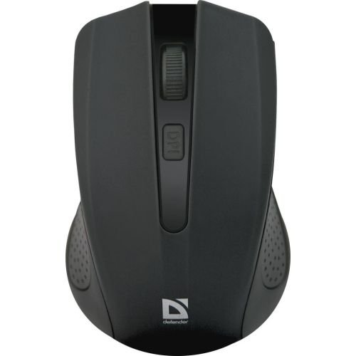 MOUSE DEFENDER ACCURA MM-935 RF BLACK OPTICAL 1600DPI 4P (52935)