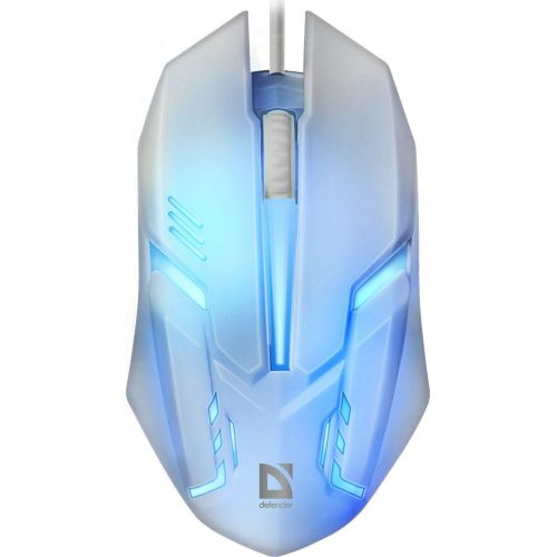 MOUSE DEFENDER CYBER MB-560L WHITE 7-COLORS BACKLIGHT (52561)