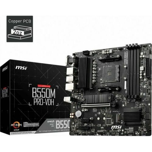 MSI B550M PRO-VDH black  (7C95-017R)