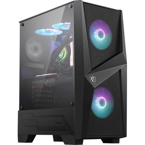 MSI MAG FORGE 100R black, tempered glass (306-7G03R21-809)