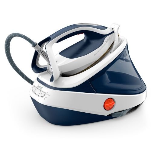 Tefal Pro Express Ultimate II GV9712E0 steam ironing station 3000 W 1.2 L Durilium AirGlide soleplate Blue, White (GV9712E0)
