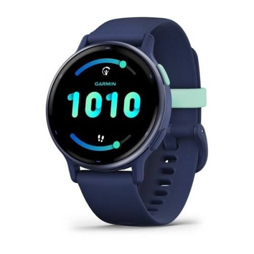 Garmin Vivoactive 5 3.05 cm (1.2") AMOLED Digital 390 x 390 pixels Touchscreen Blue Wi-Fi GPS (satellite) (010-02862-12)