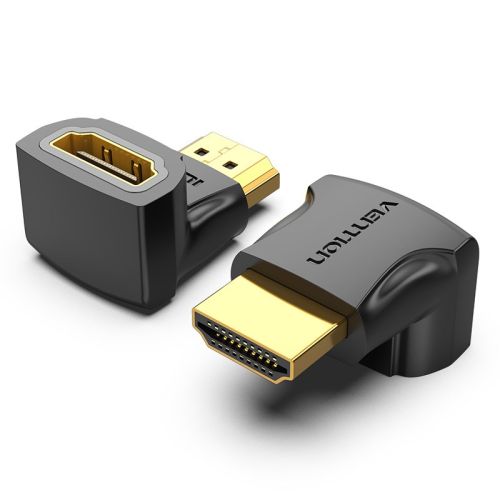 Vention HDMI 90 Degree Male to Female Adapter Black (AIOB0)