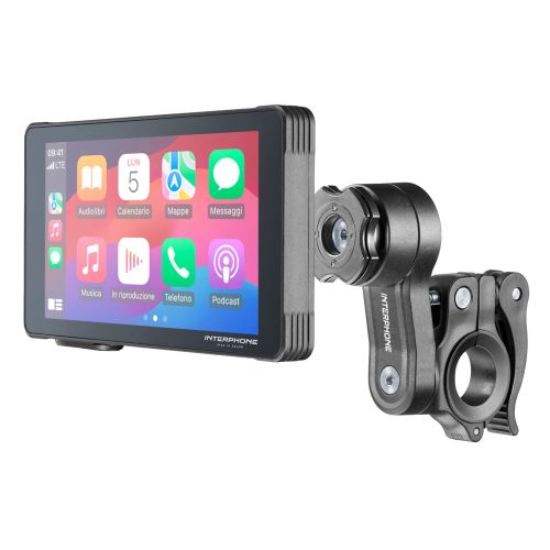 Interphone RIDE SYNC Navigation system Fixed 14 cm (5.5") Touchscreen 182 g Black (RIDE SYNC)