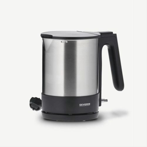 Severin WK 3409 electric kettle 1.7 L 2200 W Black, Stainless steel (WK 3409)