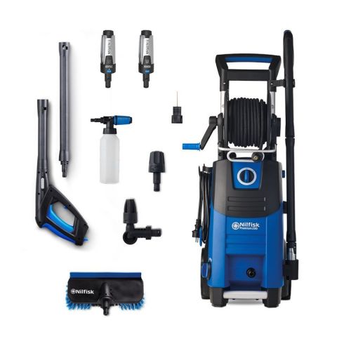 Nilfisk PREMIUM 200-15 EU - CAR WASH Pressure washer Straight Electric 650 l/h Blue, Black (128471369)