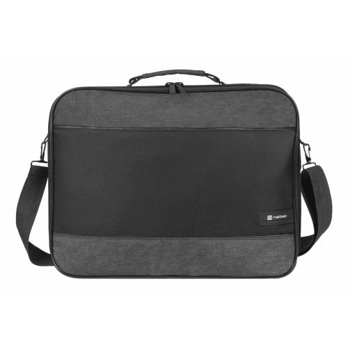 NATEC Impala 2 39.6 cm (15.6") Messenger case Black, Grey (NTO-2229)