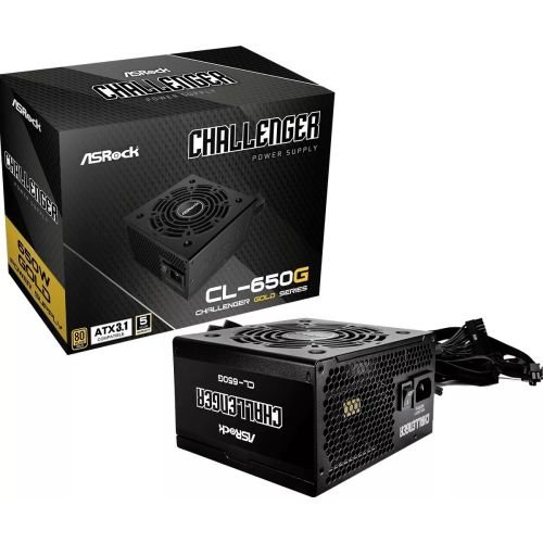 Power supply ASRock Challenger Gold 650W (CL-650G) (90-UXC065-GNEAAA)