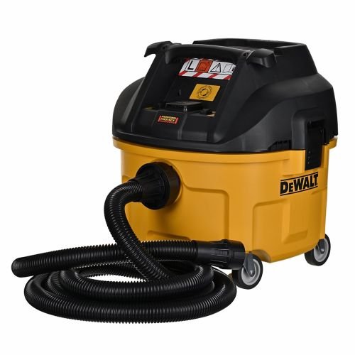 DeWALT DWV901L dust extractor Black, Yellow 30 L 1400 W (DWV901L)