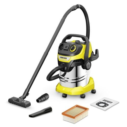 Kärcher WD 5 P S V-25/5/22 Black, Stainless steel, Yellow 25 L 1100 W (1.628-356.0)